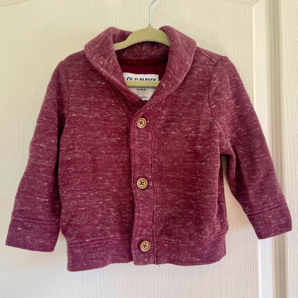🍇Old Navy | Shawl-Collar Button-Front Sweater